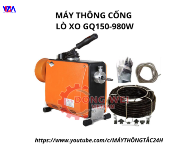 MÁY THÔNG CỐNG GQ 150-980W